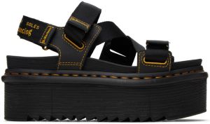 Dr. Martens Black Kimber Sandals