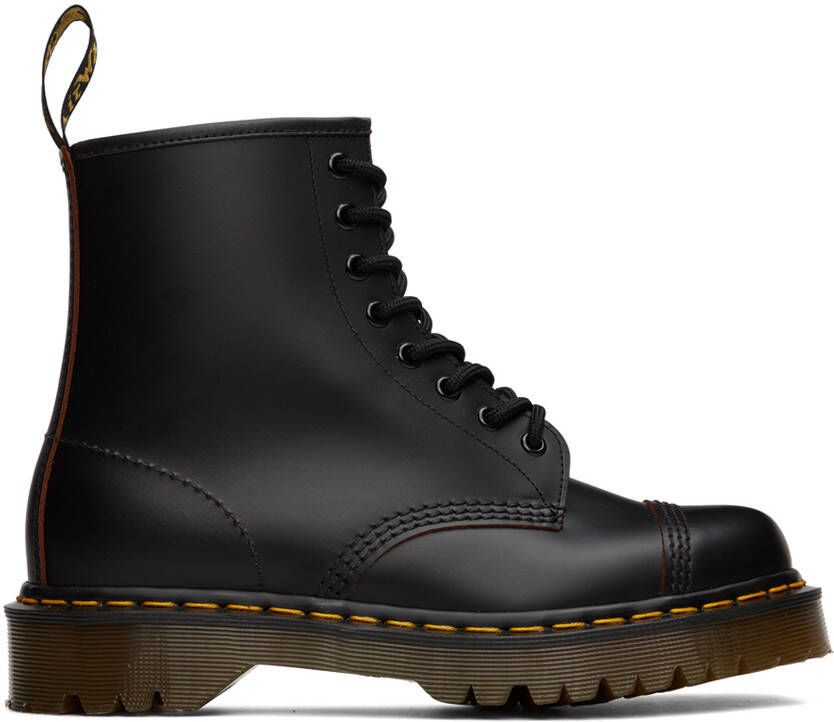 Dr. Martens Black 'Made In England' 1460 Bex Boots