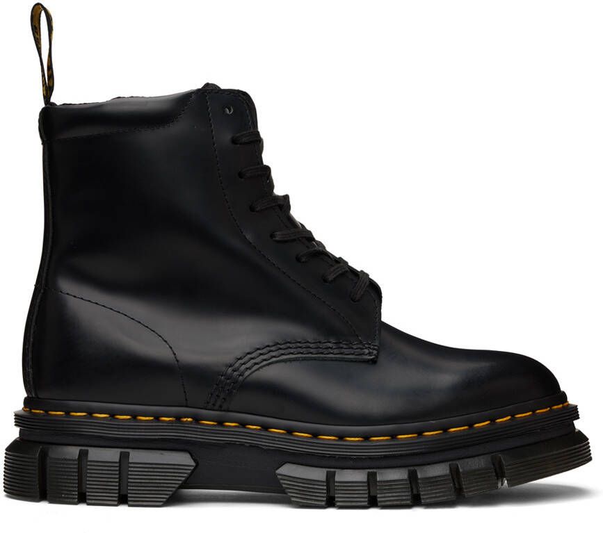 Dr. Martens Black Nubuck 1460 Pascal Boots
