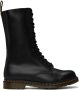 Dr. Martens Black Smooth 1914 Boots - Thumbnail 1