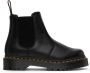 Dr. Martens Black Smooth 2976 Bex Boots - Thumbnail 1