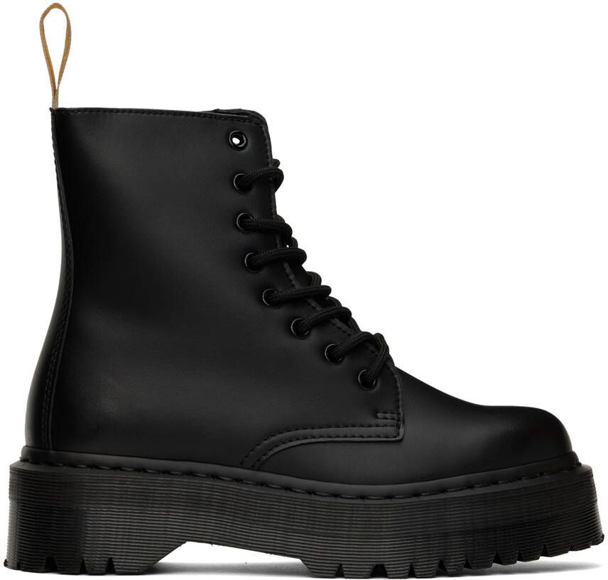 Dr. Martens Black Vegan Jadon II Mono Platform Boots - Picture 8