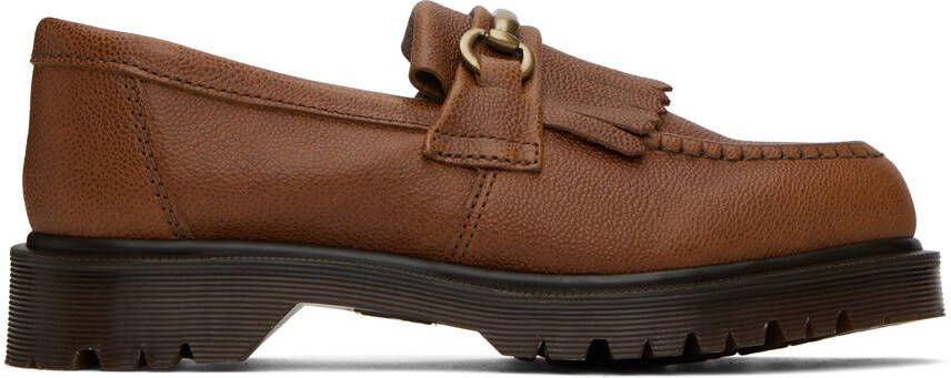 Dr. Martens Brown Adrian Snaffle Loafers