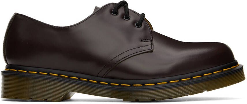 Dr. Martens Burgundy 1461 Smooth Oxfords - Picture 2