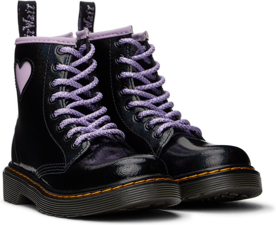 Dr. Martens Baby Black 1460 Boots - Picture 2