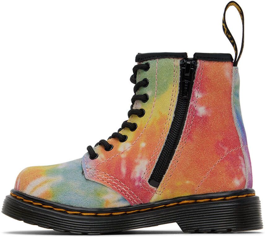 Dr. Martens Baby Multicolor Tie-Dye 1460 Boots - Picture 3