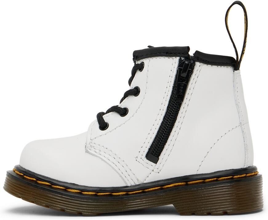 Dr. Martens Baby White 1460 Boots - Picture 4