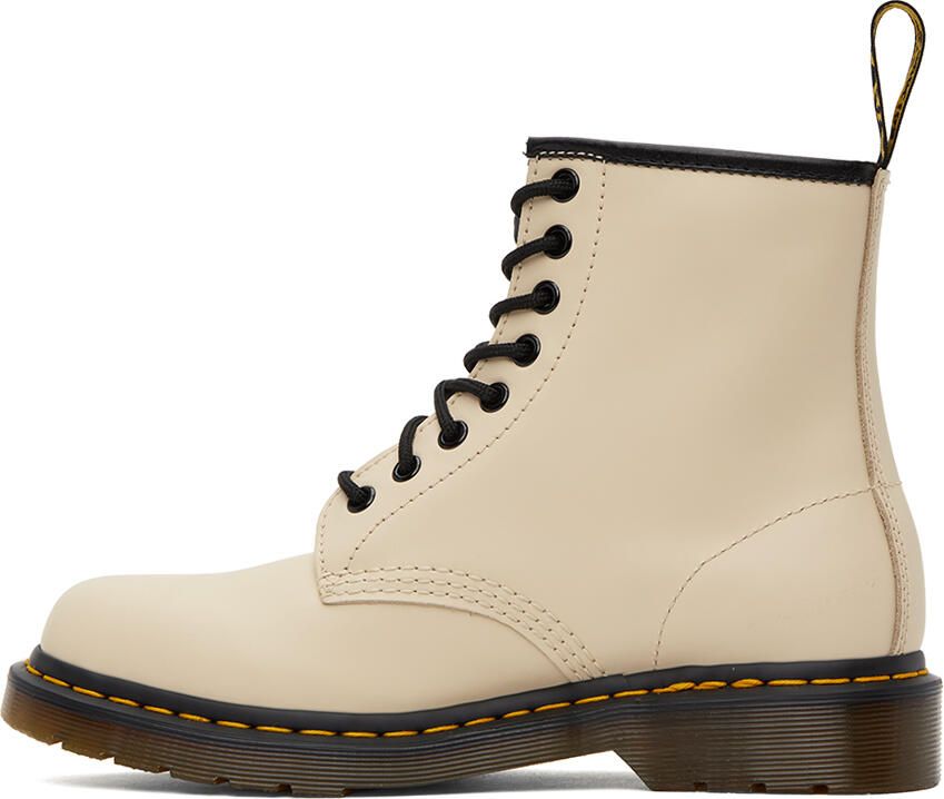 Dr. Martens Beige 1460 Lace-Up Boots - Picture 3