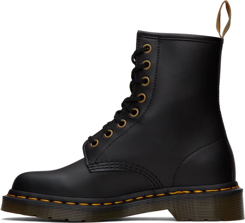 Dr. Martens Black Vegan 1460 Felix Lace-Up Boots - Picture 2