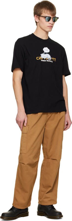 Dr. Martens Black 1460 Greasy Lace-Up Boots - Picture 6