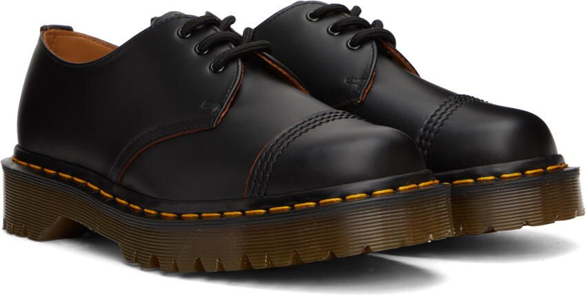 Dr. Martens Black 'Made In England' Vintage Adrian Loafers - Picture 9