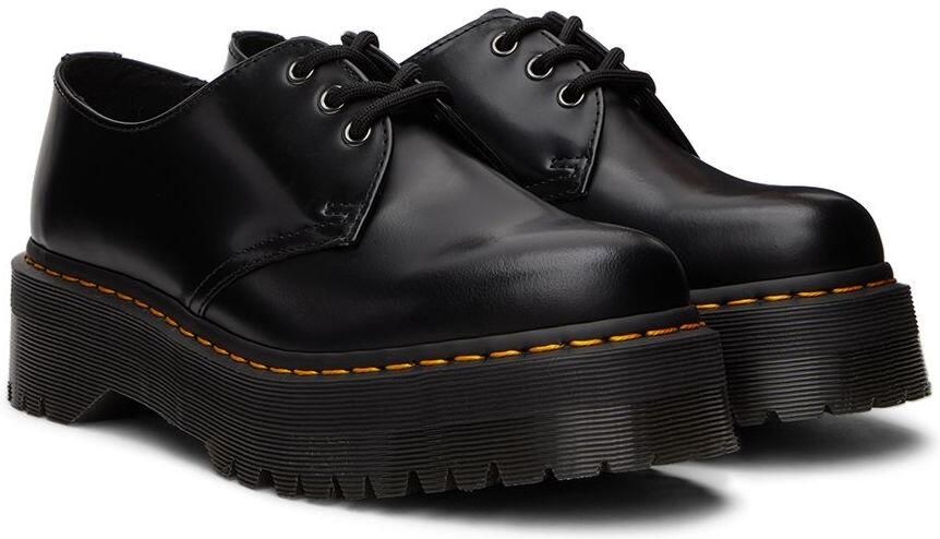 Dr. Martens Black 8053 Quad Platform Derbys - Picture 2