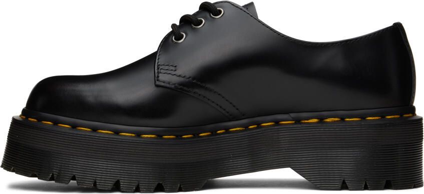 Dr. Martens Black 8053 Quad Platform Derbys - Picture 4