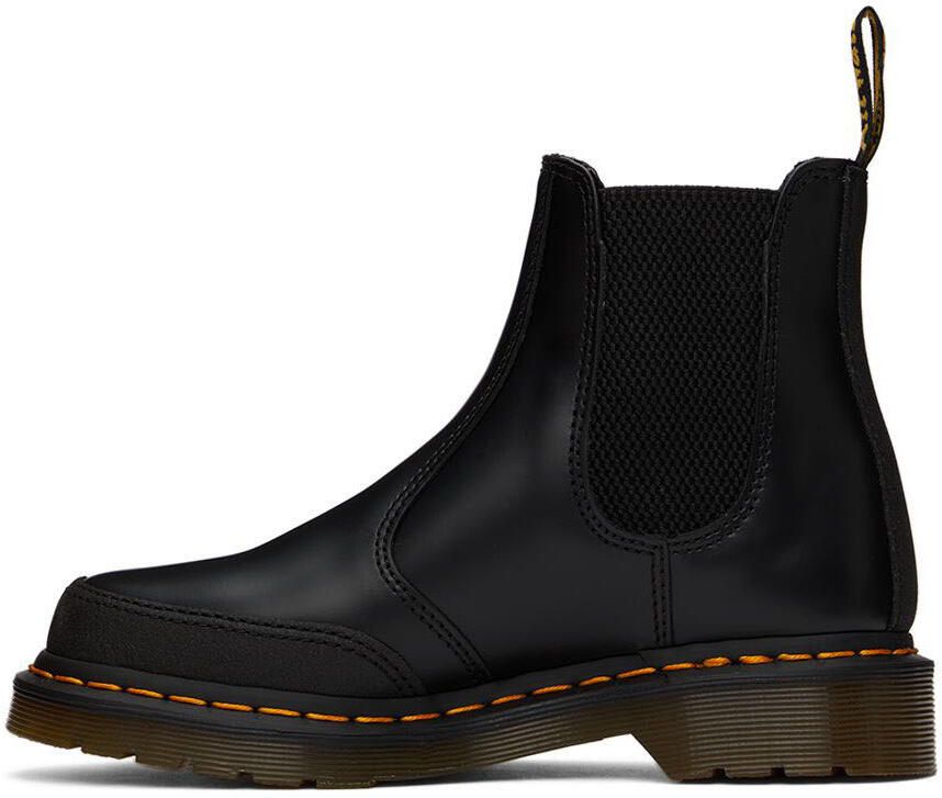 Dr. Martens Black 2976 Guard Panel Chelsea Boots - Picture 3