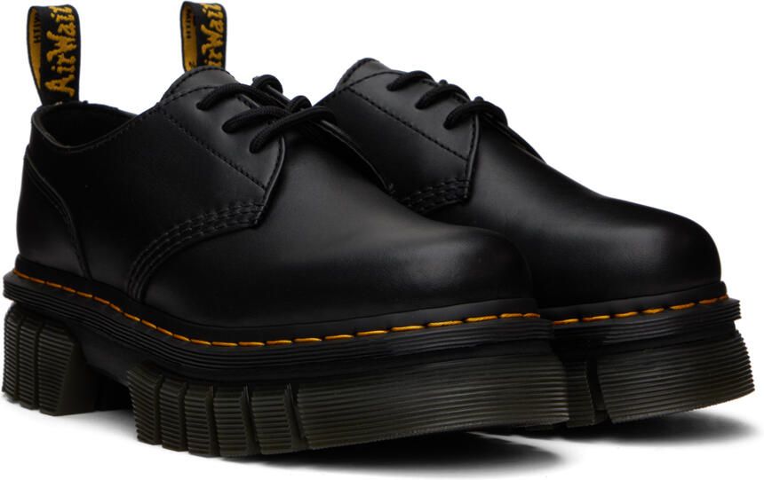 Dr. Martens Black Audrick Oxfords - Picture 4