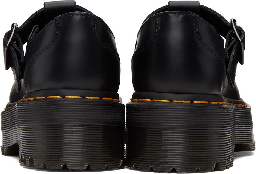 Dr. Martens Black Bethan Smooth Platform Oxfords - Picture 6