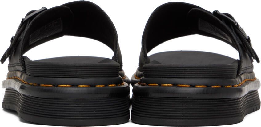 Dr. Martens Black Dax Sandals