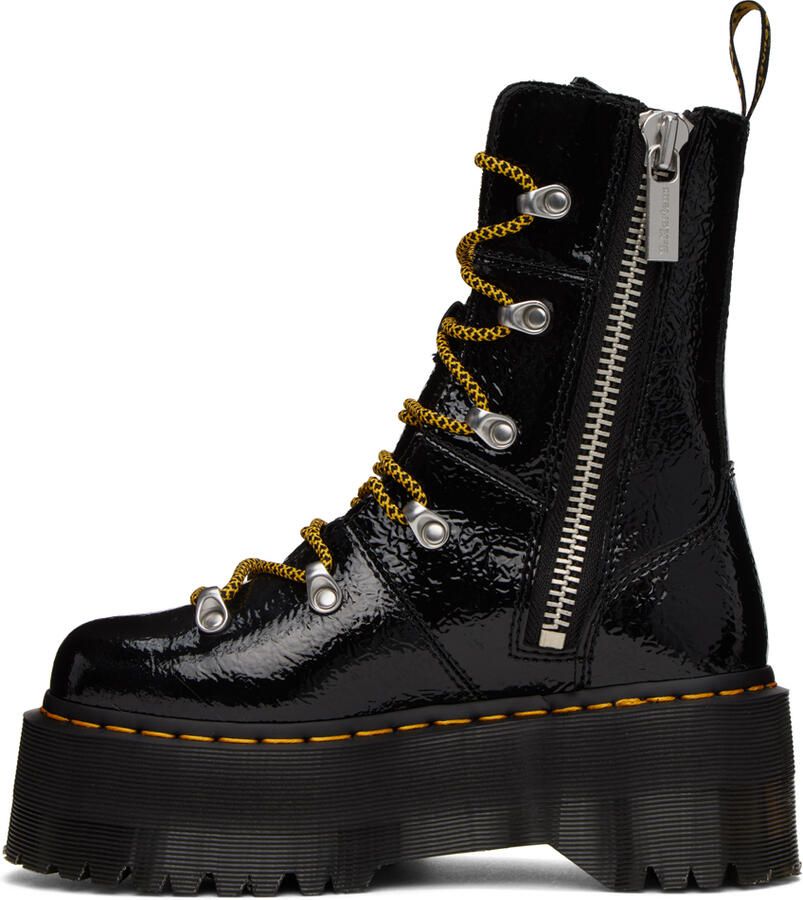Dr. Martens Black Ghilana Max Platform Boots - Picture 1