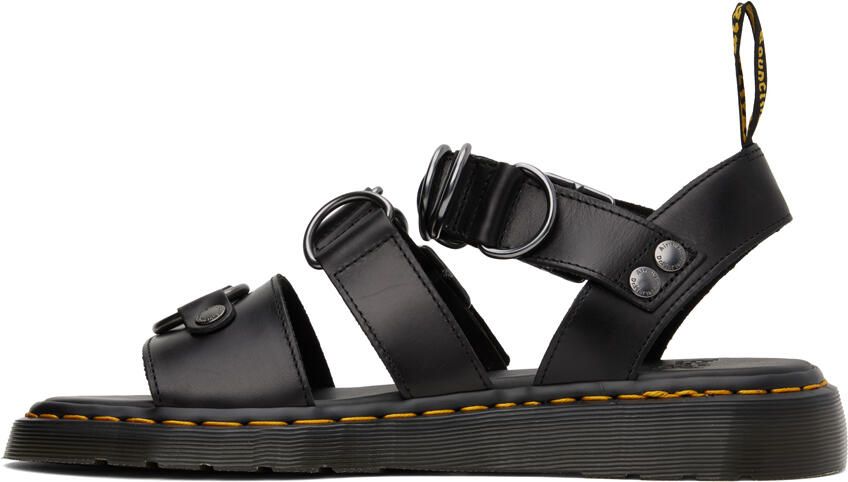 Dr. Martens Black Gryphon Alt Sandals - Picture 3