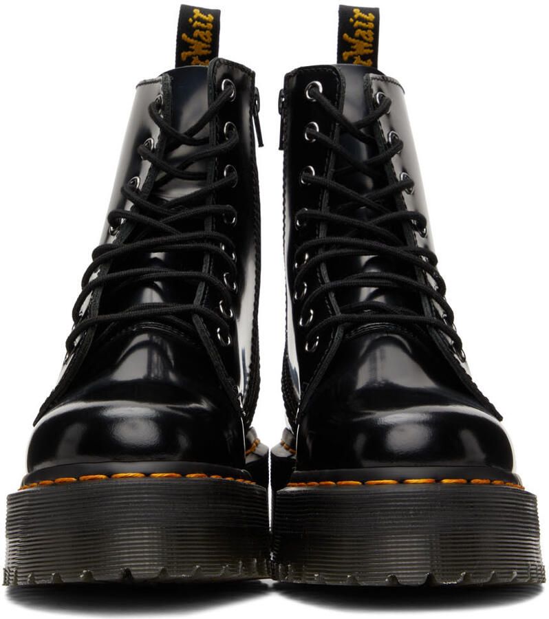 Dr. Martens Black Jadon Retro Quad Boots - Picture 5
