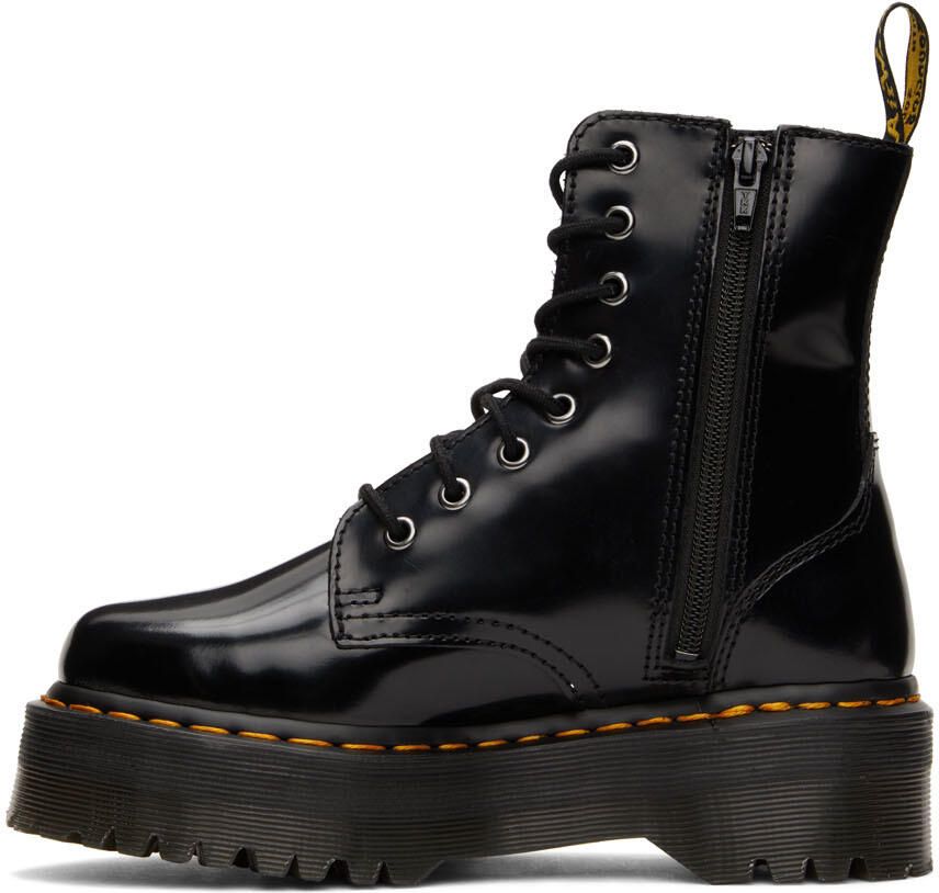 Dr. Martens Black Jadon Retro Quad Boots - Picture 2