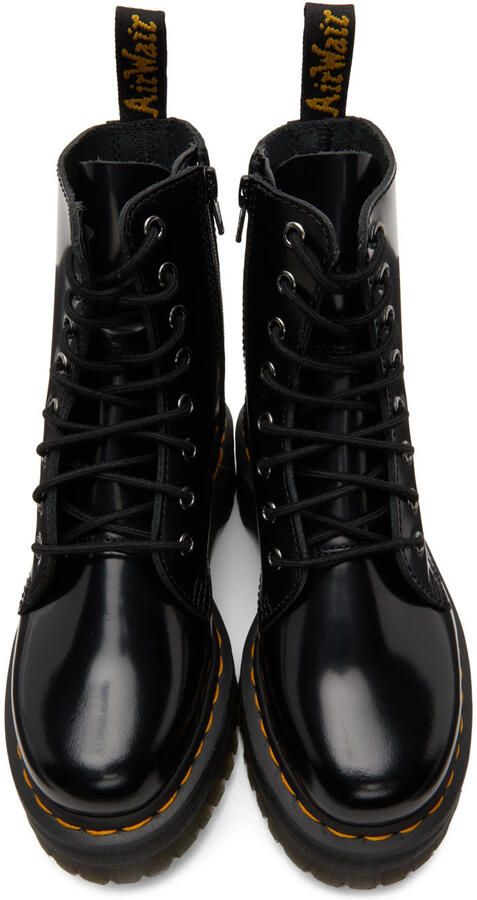 Dr. Martens Black Jadon Retro Quad Boots - Picture 4