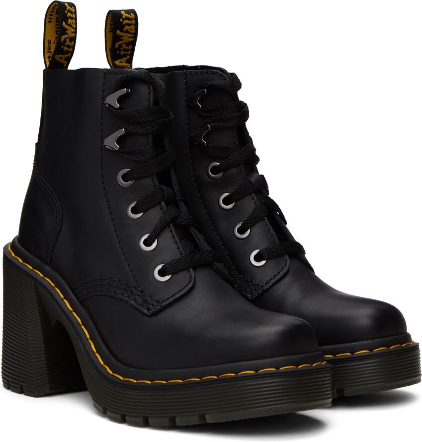 Dr. Martens Black Jesy Lace-Up Boots - Picture 2