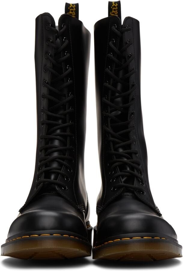 Dr. Martens Black Smooth 1914 Boots - Picture 5