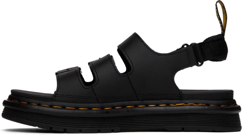 Dr. Martens Black Soloman Sandals - Picture 3