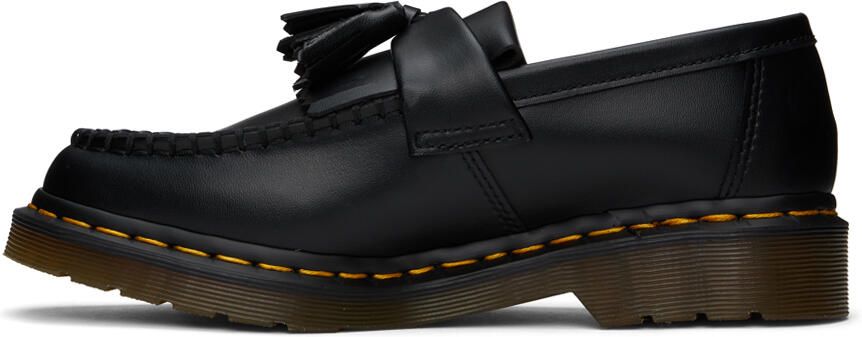 Dr. Martens Black Vegan Adrian Felix Tassel Loafers - Picture 3