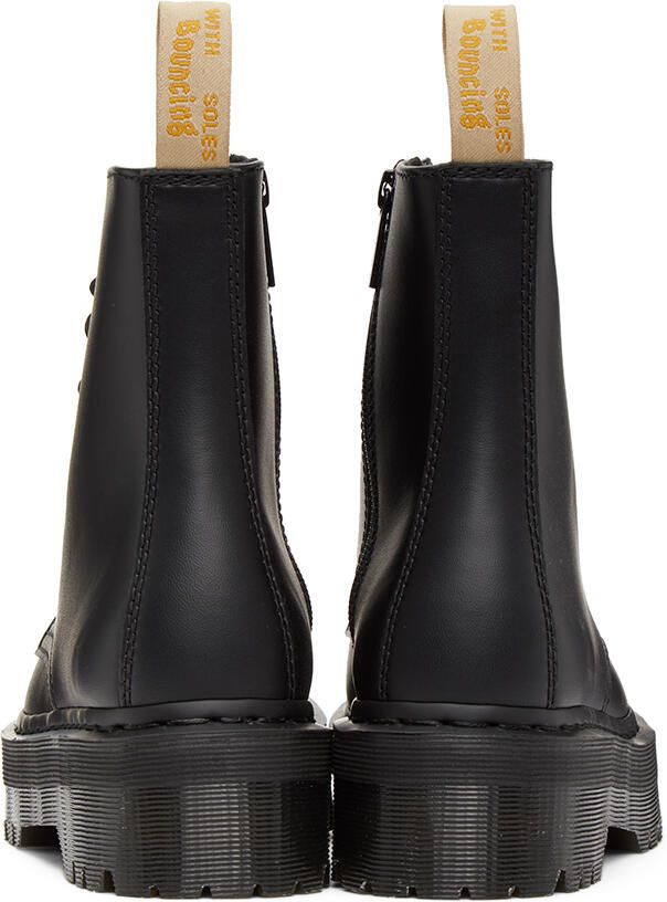Dr. Martens Black Vegan Jadon II Mono Platform Boots - Picture 5