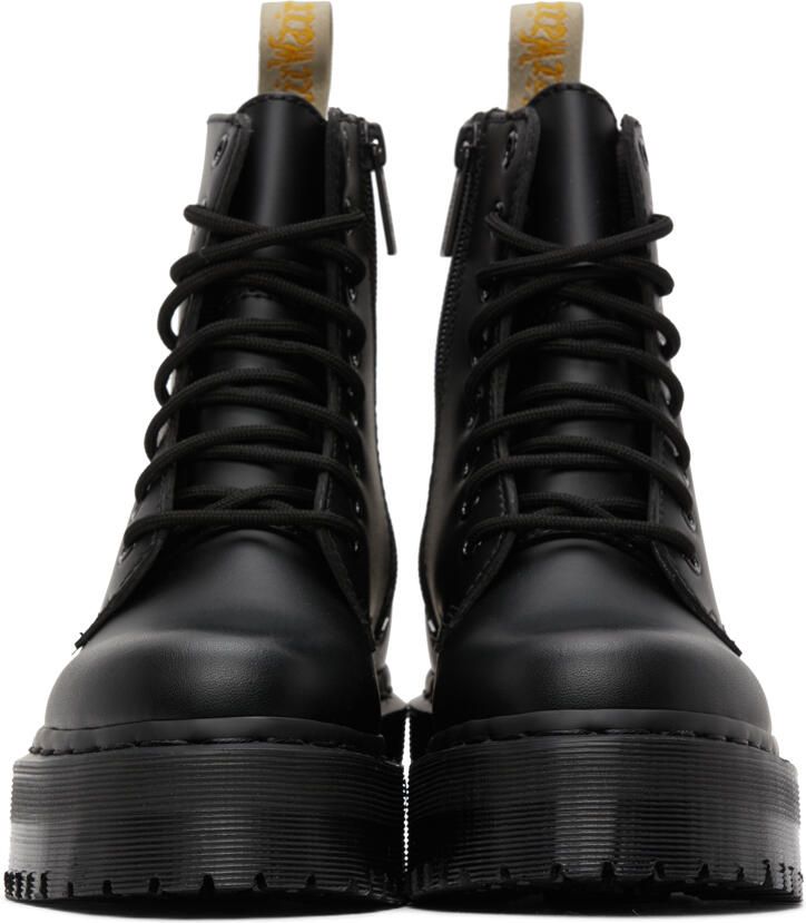 Dr. Martens Black Vegan Jadon II Mono Boots - Picture 2