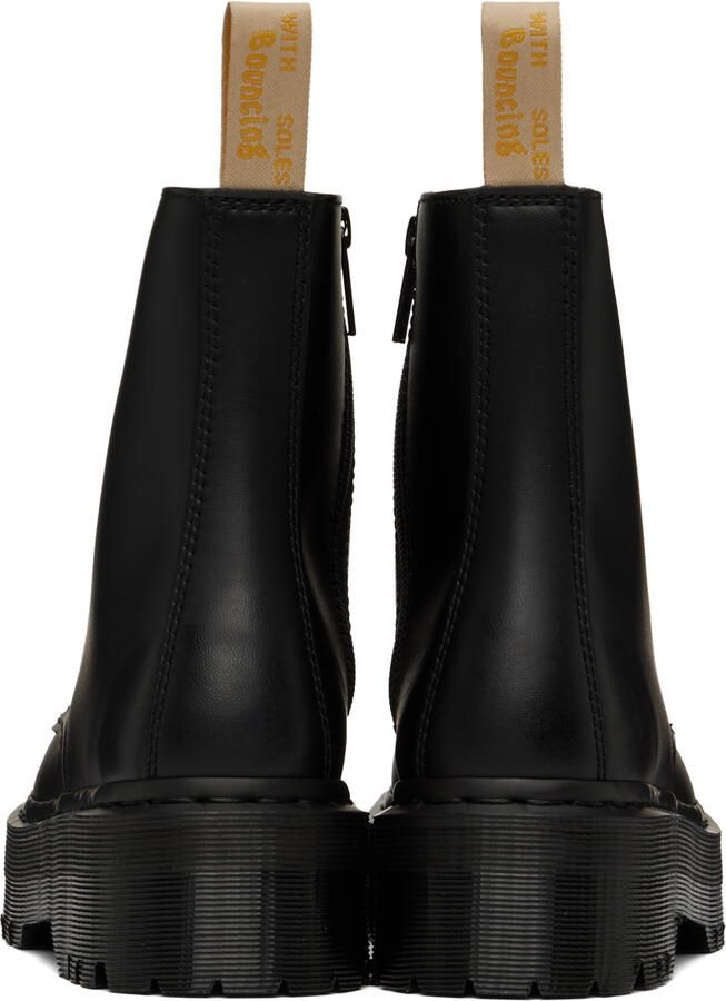 Dr. Martens Black Vegan Jadon II Mono Platform Boots - Picture 4