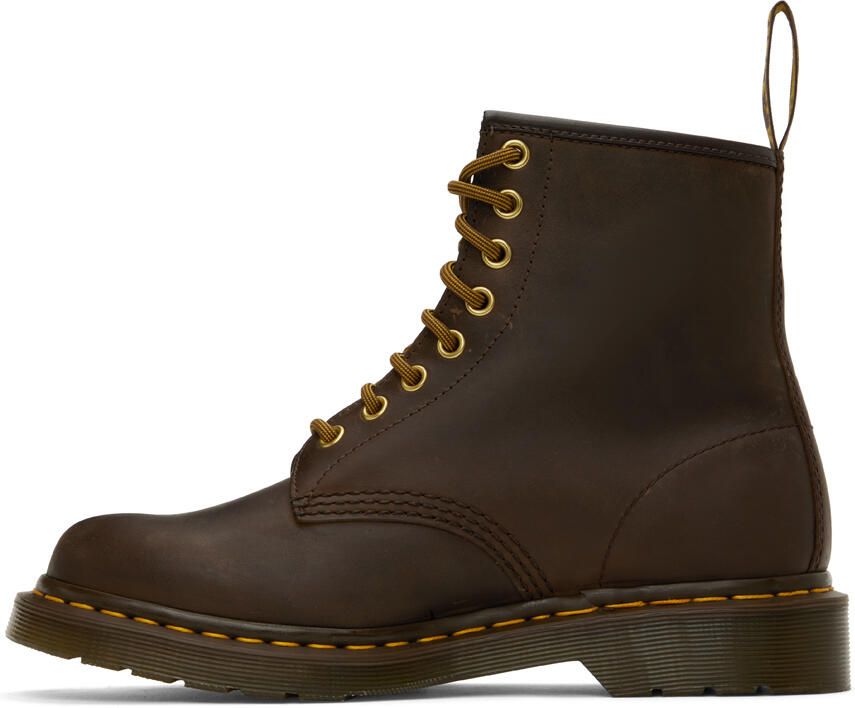 Dr. Martens Brown 1460 Boots - Picture 3