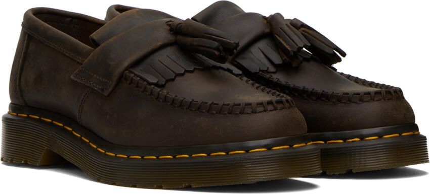Dr. Martens Brown Adrian Loafers - Picture 2