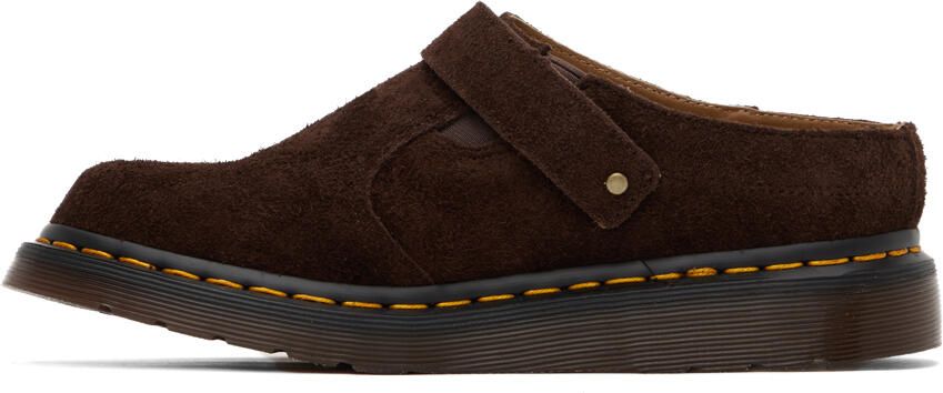 Dr. Martens Brown Isham Slingback Mules - Picture 2