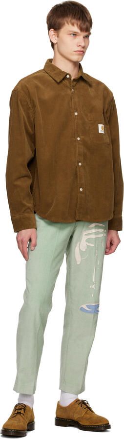 Dr. Martens Brown Smiths Derbys - Picture 5