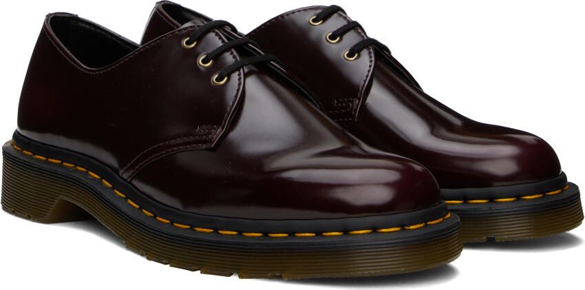 Dr. Martens Burgundy Vegan 1461 Oxfords - Picture 2