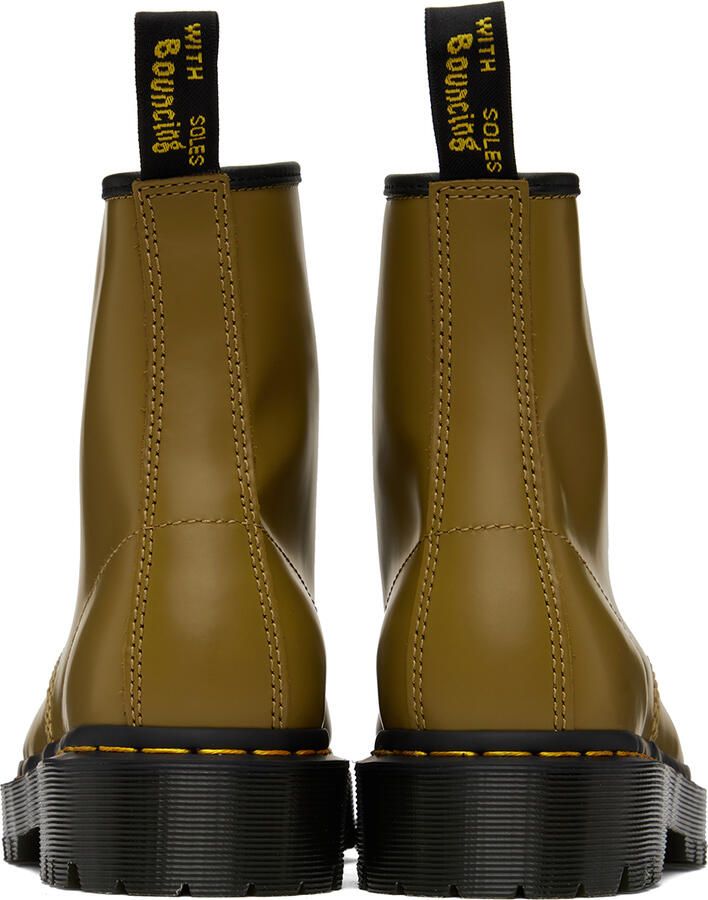 Dr. Martens Green 1460 Bex Boots - Picture 2