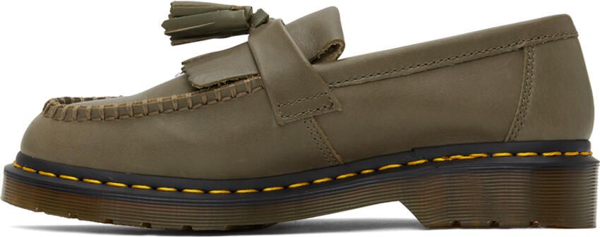 Dr. Martens Khaki Adrian Loafers - Picture 3
