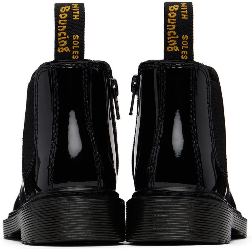 Dr. Martens Kids Black 2976 Big Kids Chelsea Boots
