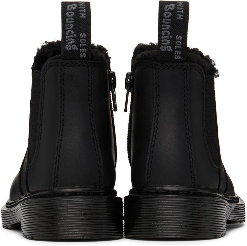Dr. Martens Kids Black 2976 Big Kids Chelsea Boots