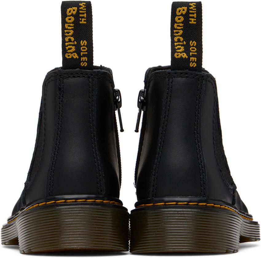 Dr. Martens Kids Black 2976 Big Kids Chelsea Boots