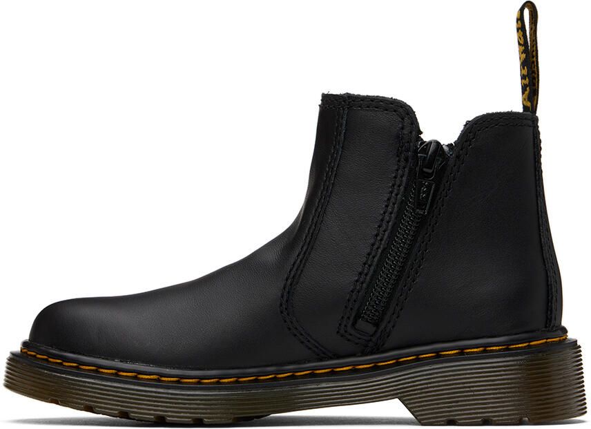 Dr. Martens Kids Black 2976 Big Kids Chelsea Boots - Picture 3
