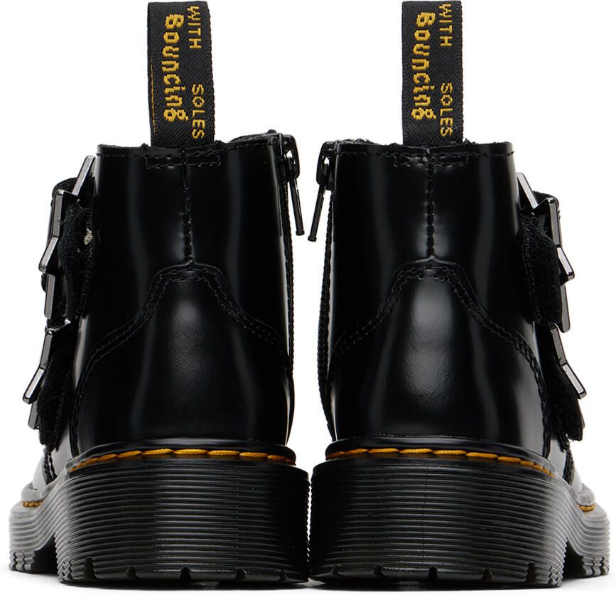 Dr. Martens Kids Black Devon Bex Big Kids Boots - Picture 5