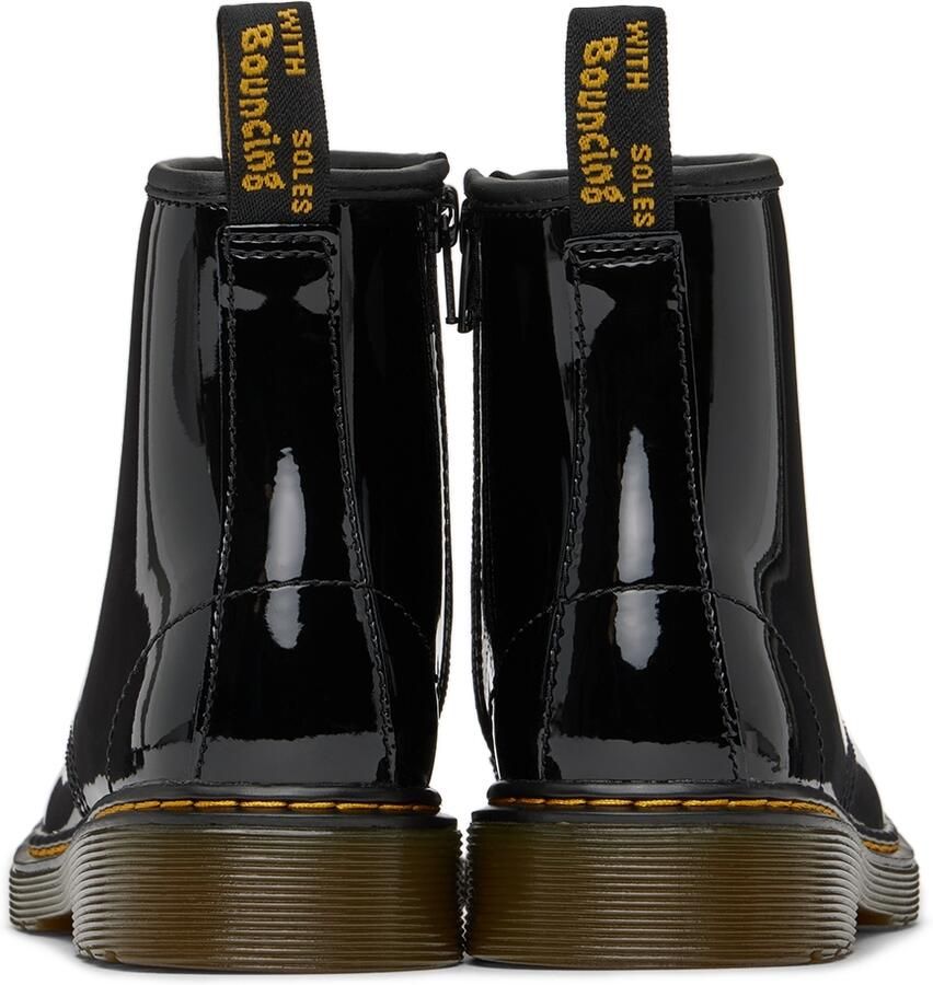 Dr. Martens Kids Black Patent 1460 Big Kids Boots