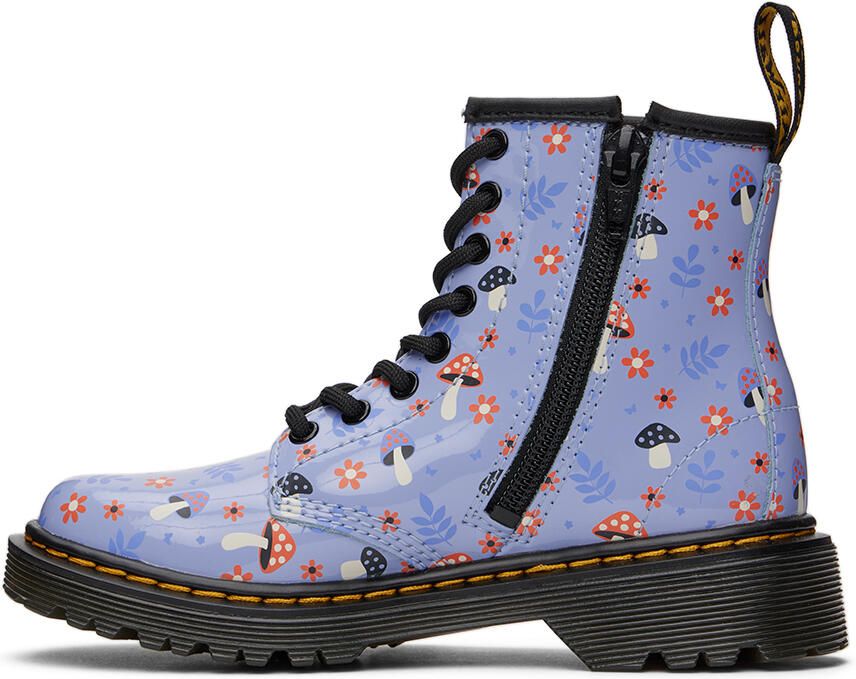 Dr. Martens Kids Blue 1460 Big Kids Boots - Picture 3