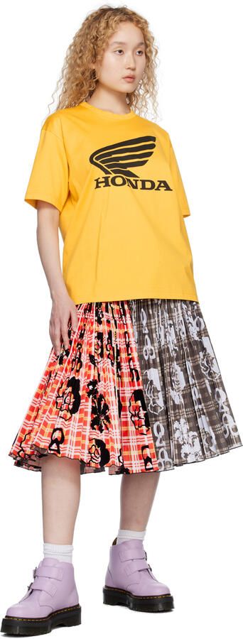 Dr. Martens Purple Devon Flower Buckle Platform Boots - Picture 4