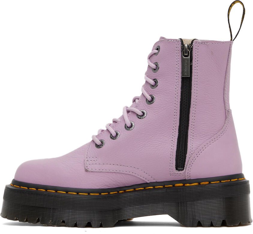 Dr. Martens Purple Jadon III Boots - Picture 2