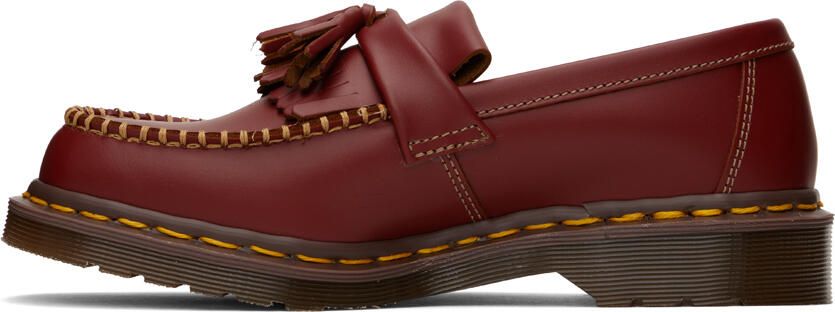Dr. Martens Red Adrian Loafers - Picture 4